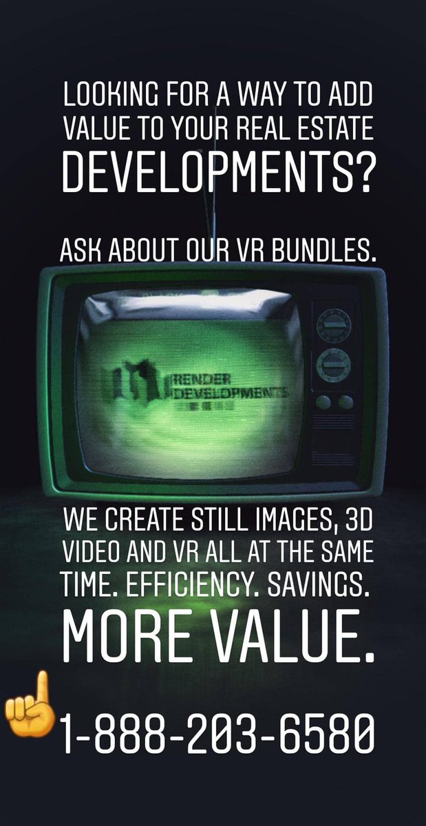 render_dev's tweet image. VR and Architecture. They were meant to work together. 

#realestatedevelopment #realestatevr #preconstruction 

renderdevelopments.com
