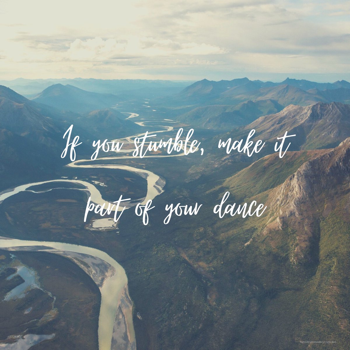 goodvibetrytime's tweet photo. #TuesdayTransformation. Don’t be afraid to make a mistake. If you stumble, make it part of your dance!

#TuesdayMotivation #TuesdayThoughts #TuesdayMood #TuesdayVibes #Positivity #GoodVibesandTryingTimes https://t.co/Yv3DypX0fD