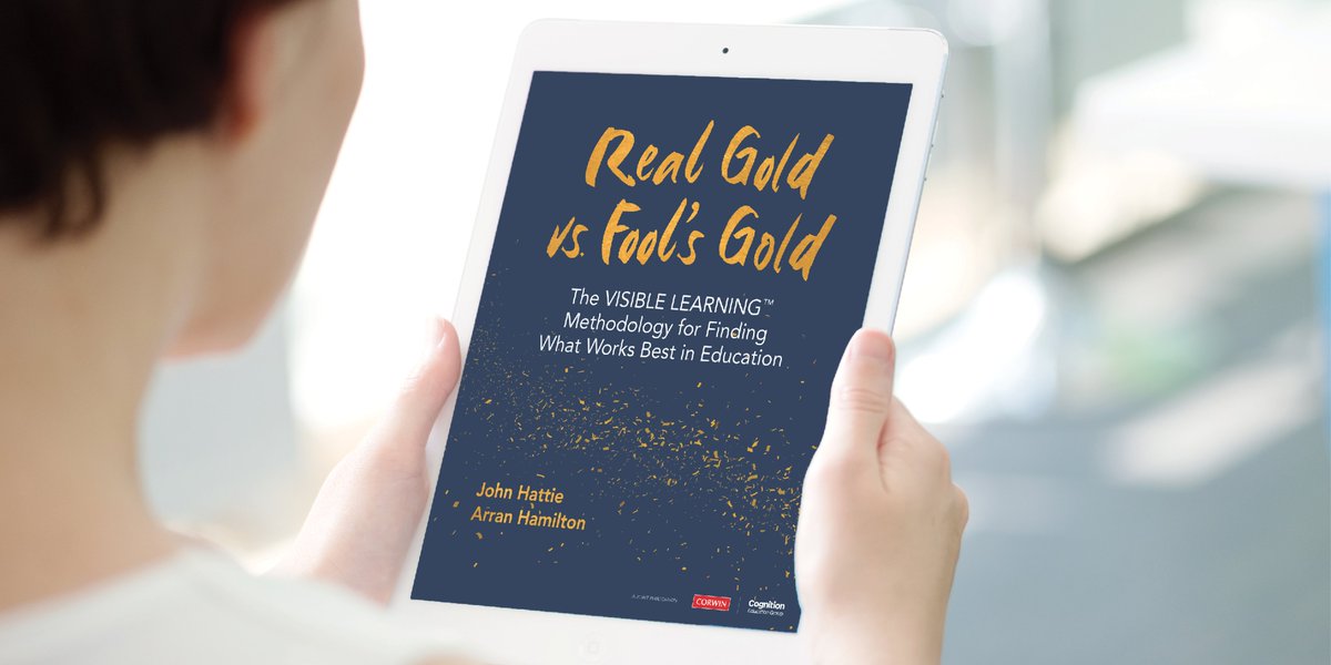 Hot off the press! Real Gold vs. Fool's Gold is the latest release in the Gold Paper Series. In this paper, John Hattie and Cognition Education’s Arran Hamilton unpack the criticisms of the Visible Learning Research! Read the full paper here➡️ cognitioneducationgroup.com/our-research/
