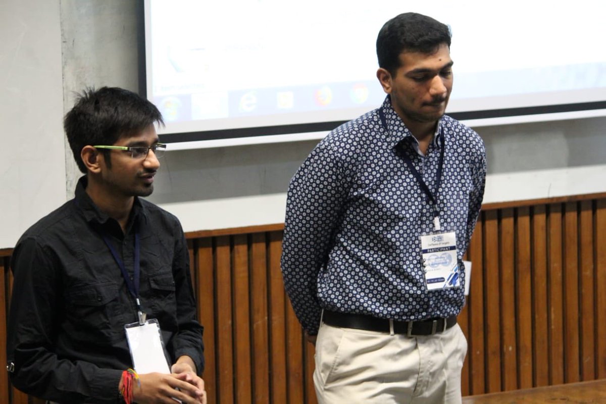 spe_pdeu's tweet photo. One of the many captivating events of PSF19 was Bid Your Block: Virtual Block Bidding competition.
1st round included a quiz & the final round was conducted by Dr. Anirbid Sircar, Professor, SPT, PDPU, where they were supposed to devise a plan to bid a block.
#PSF19 @SPEtweets https://t.co/gVcjpefEet