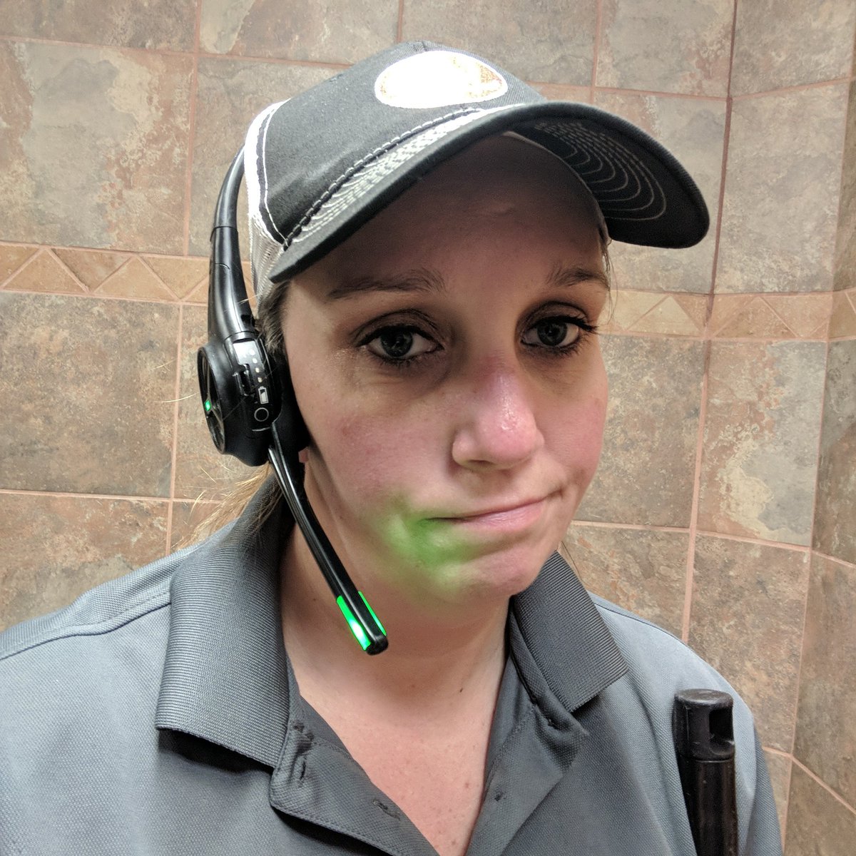serenchasity's tweet photo. Ready to go home...not caring for night shift lol https://t.co/pOh8dSJSvO