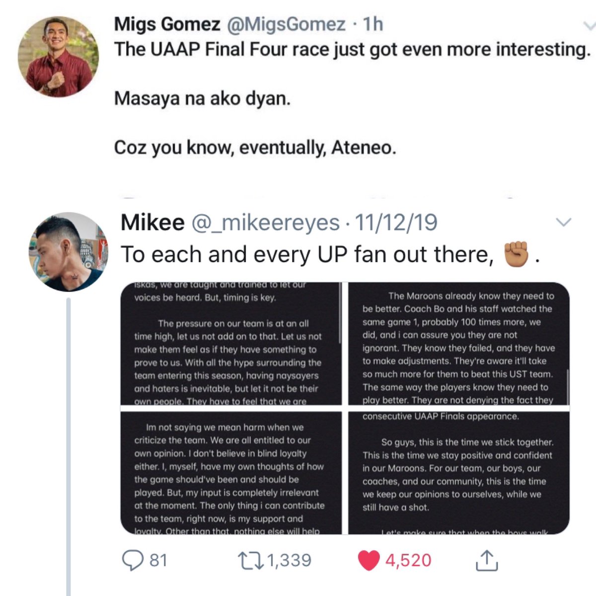 Tita Iska 👎👎👎 tweet media
