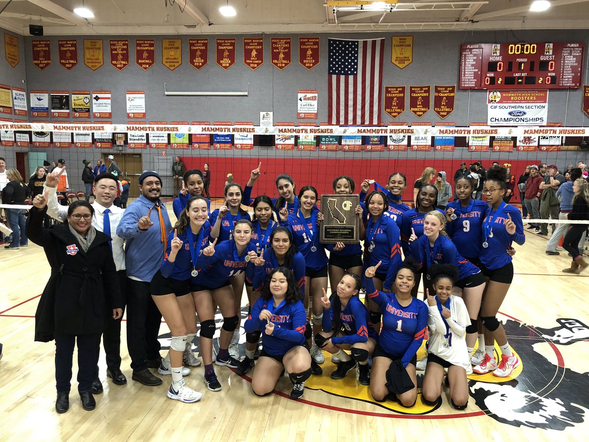 Uni volleyball wins the SoCal regional 3-2!!! On to the state finals Friday!! #univolleyball #GoWildcats