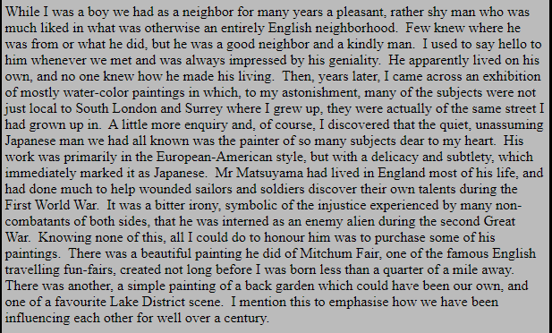 You can read the entire essay here: http://www.nippon2007.us/GOH/Moorcock_tribute_to_amano.phpIt's a quick read, but it goes deep!