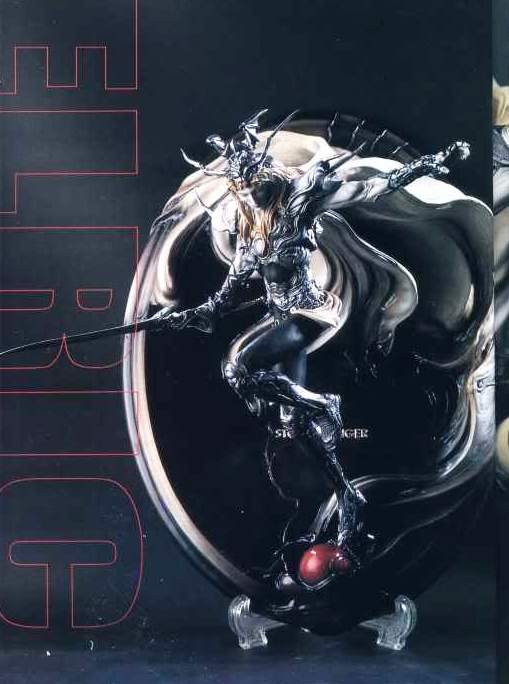 In this essay, Michael Moorcock also heaps praise on a statue of Elric adapted from Yoshitaka Amano's work by another GOAT master, Takayuki Takeya. Moorcock says it's on par with the best of Art Nouveau!