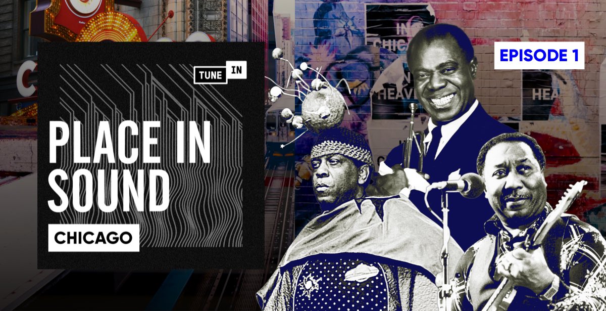 anthonyvaladez's tweet photo. Season One of #PlaceInSound, we connect the dots to the beauty of Chance The Rapper, Noname, Jamila Woods and Knox Fortune to the Great Migration, Sun Ra and more.
Listen: https://t.co/pndgTm4HYO https://t.co/7gGbnPeQoX