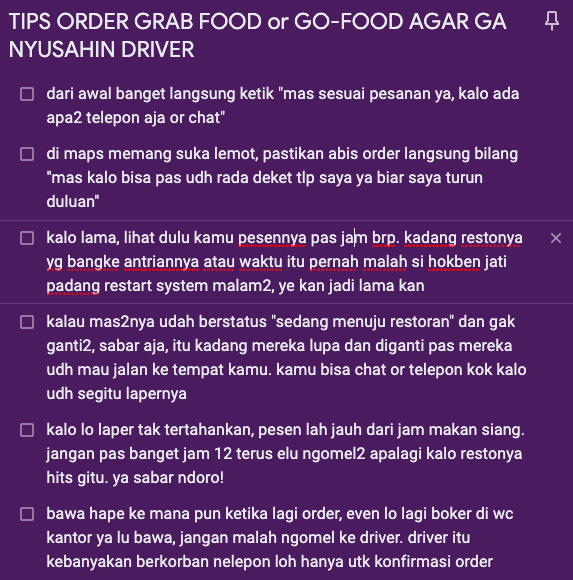 Dear Customer Ojol, Berhenti Memperlakukan Driver Grab dan Gojek Sebagai Babu