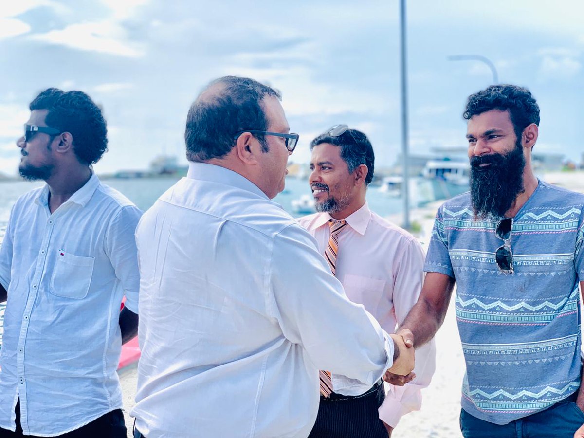 Simwarr's tweet photo. އދ.މާމިގިލި އަކީ ސިޔާސީ މައިދާނުގައި އަބަދުވެސް ވަރަށް ހިންގުންތެރި ޒުވާާނުންތަކެއް ދިރިއުޅޭ ރަށެއް. އަސްލަމާއި ޓީމްތަކަށް މާމިގިލީ ޒުވާނުން ހޫނު މަރުހަބާ އެއް ދަންނަވައިފި.
#AnniAslam https://t.co/KMrkbWWrYE