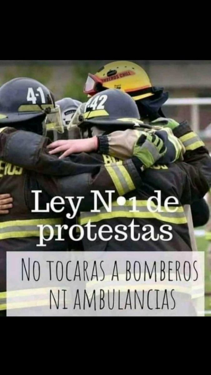 Apoyemos está campaña  de cero violencia a bomberos ambulancias y ninguna de las entidades de socorro para este 21 de noviembre.
