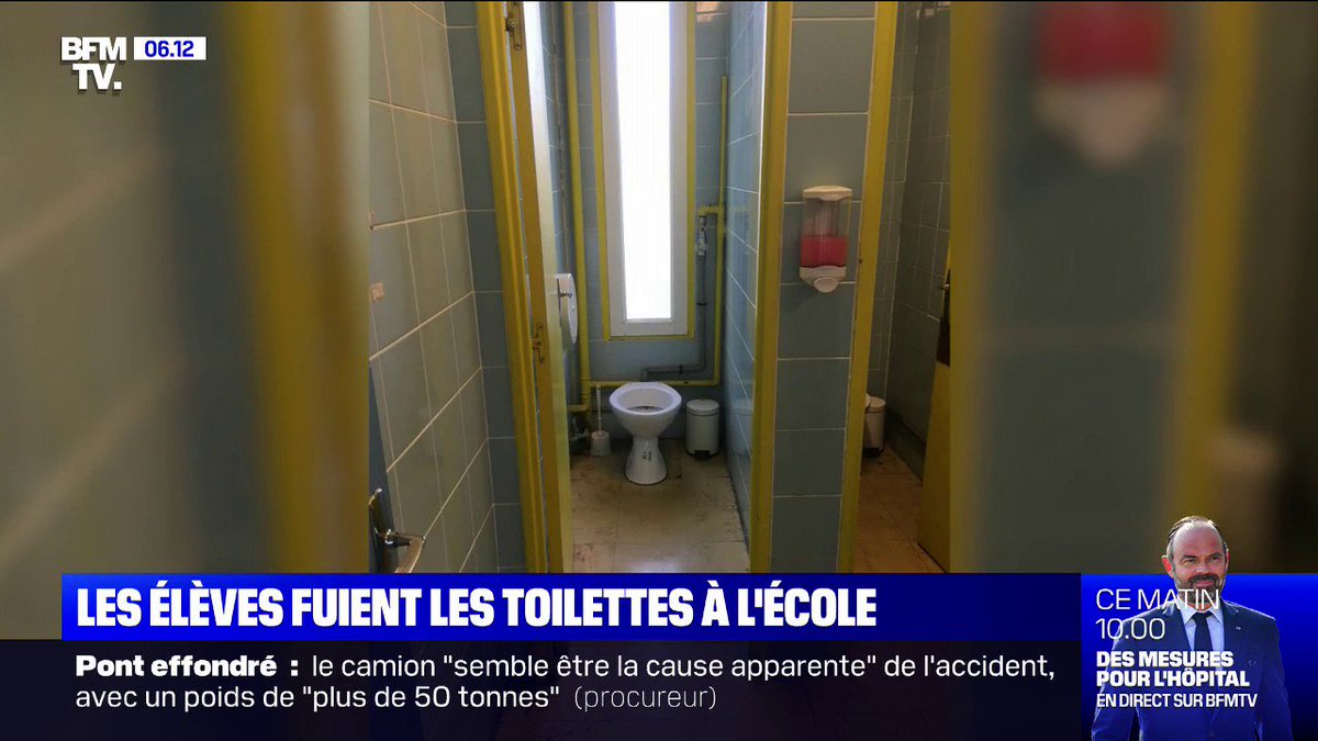 En France, huit enfants sur dix se retiennent d'aller aux WC à l'école,  selon une étude