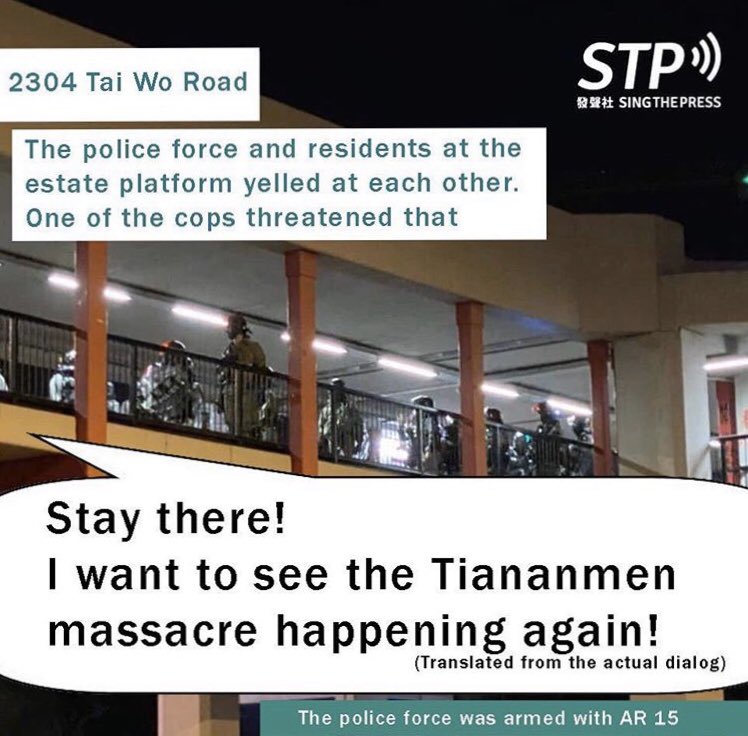 eva85238703's tweet photo. #SOSHK #香港警察の暴行 #TiananmenSquareMassacre2019 https://t.co/RxQWN2ZffC
