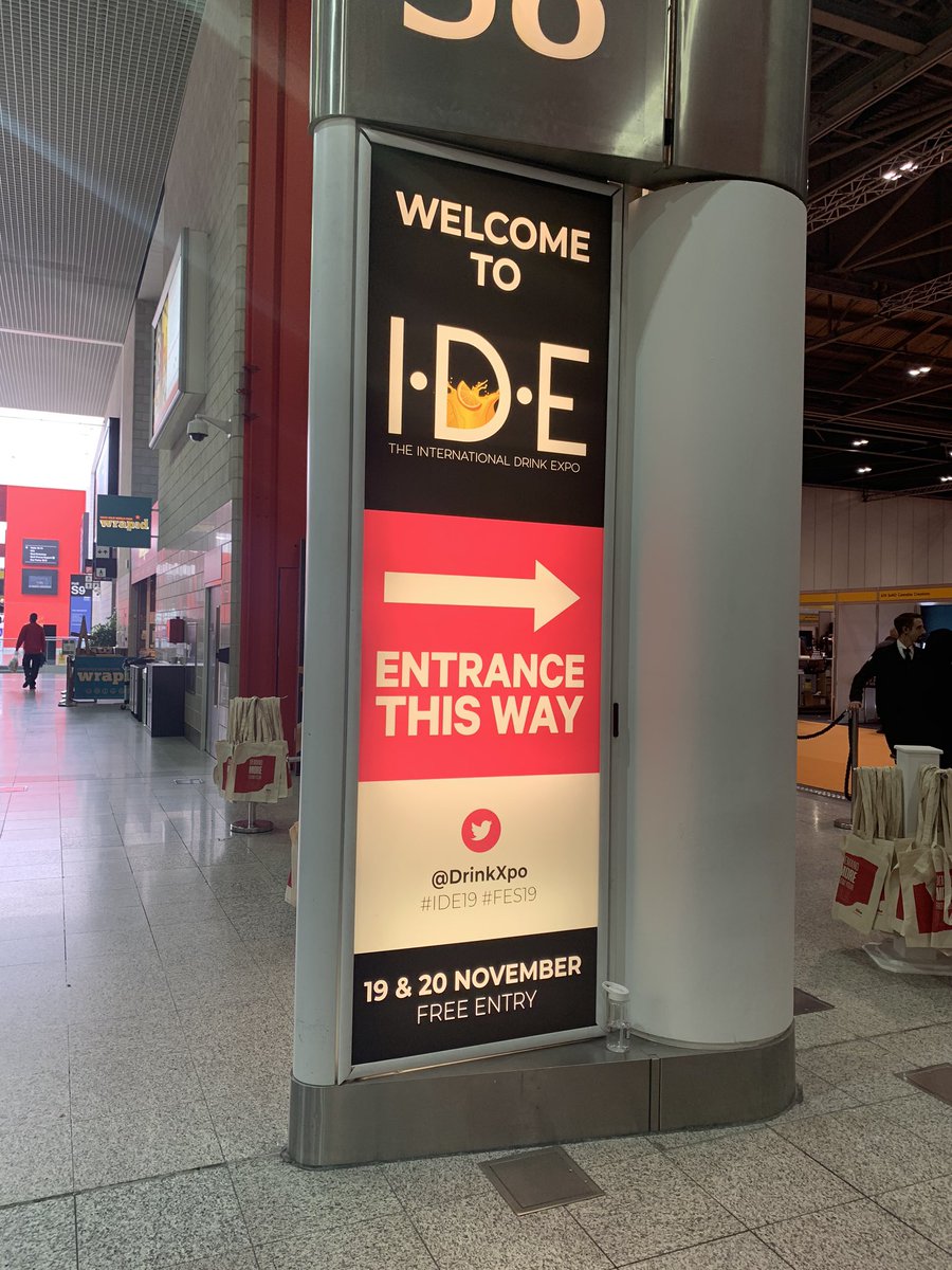 LeisurePR's tweet photo. Popped in to see @hofmeister_beer at the @DrinkExpo #IDE19. They’re sampling all day today - get yourself down here to sample the best lager in the world! https://t.co/2ByK7aAmGh