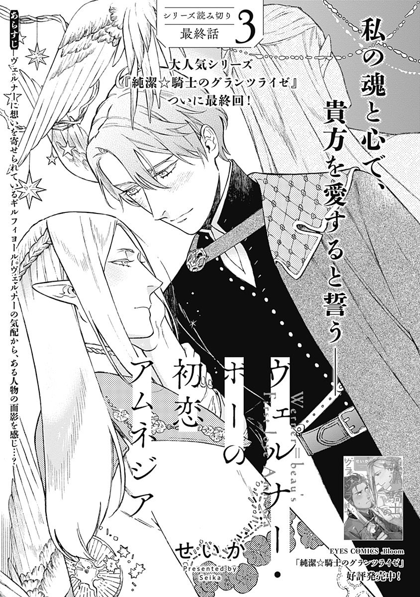 Bloom メロキス編集部 ミニ試し読み Bloom Vol 17 羨望 は11 25 月 配信開始 せいか Seika Notes ヴェルナー ボーの初恋アムネジア 最終話 大人気シリーズ 純潔 騎士のグランツライゼ スピンオフ 感動の最終回 コミックスは19年12月