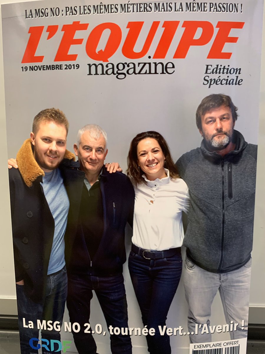 L’équipe Contrôle Soudure👨‍🏭lors du kick-off de la #MSGNO 2.0 tournée Vert... L’avenir!