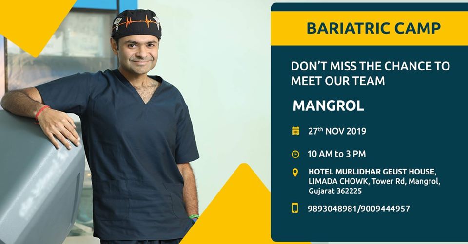 Dr. Mohit Bhandari (@drmohitbhandar1) on Twitter photo How to win the fight against #obesity? Let's meet in Mangrol, Gujarat at Hotel Murlidhar Guest House, on Nov 27th from 10 AM to 3 PM for one-on-one consultation. For registration call: 9893048981/9009444957
<a href="/iamwin1703/">Winnie Mathur</a> <a href="/himanshusaims/">Himanshu Mohak</a> <a href="/abhi021984/">Abhishek Tiwari</a> <a href="/Drabhishekbais/">Dr Abhishek Bais</a> How to win the fight against #obesity? Let's meet in Mangrol, Gujarat at Hotel Murlidhar Guest House, on Nov 27th from 10 AM to 3 PM for one-on-one consultation. For registration call: 9893048981/9009444957
<a href="/iamwin1703/">Winnie Mathur</a> <a href="/himanshusaims/">Himanshu Mohak</a> <a href="/abhi021984/">Abhishek Tiwari</a> <a href="/Drabhishekbais/">Dr Abhishek Bais</a>