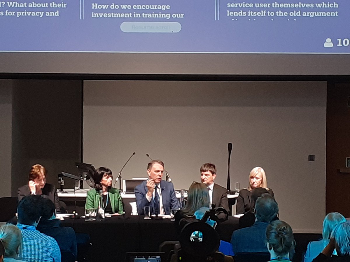 Excellent to see housing represented by <a href="/angelacurrie14/">Angela Currie</a> <a href="/Blackwood_HC/">Blackwood Homes and Care</a> on the expert  panel kicking off the 2 day national DigiFest 2019