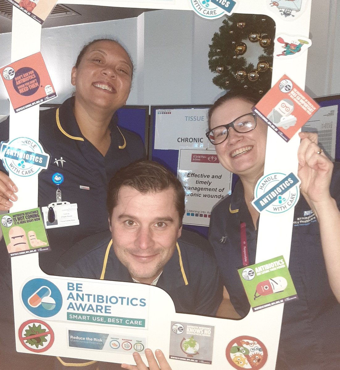 Nayres (@nayres14) on Twitter photo The fabulous Tissue viability team discussing newly released micro guide app for prescribers #AntibioticsAwarenessWeek #AntibioticGuardian <a href="/IPCBCHC1/">IPC@BCHC</a> <a href="/bhamcommunity/">@bhamcommunity</a> <a href="/MarciaPPerry/">Marcia Perry</a> <a href="/jean_dipple/">Jean Dipple “SayHiJean2Hygiene”</a> <a href="/jo_peasland/">Jo Peasland</a> @ The fabulous Tissue viability team discussing newly released micro guide app for prescribers #AntibioticsAwarenessWeek #AntibioticGuardian <a href="/IPCBCHC1/">IPC@BCHC</a> <a href="/bhamcommunity/">@bhamcommunity</a> <a href="/MarciaPPerry/">Marcia Perry</a> <a href="/jean_dipple/">Jean Dipple “SayHiJean2Hygiene”</a> <a href="/jo_peasland/">Jo Peasland</a> @