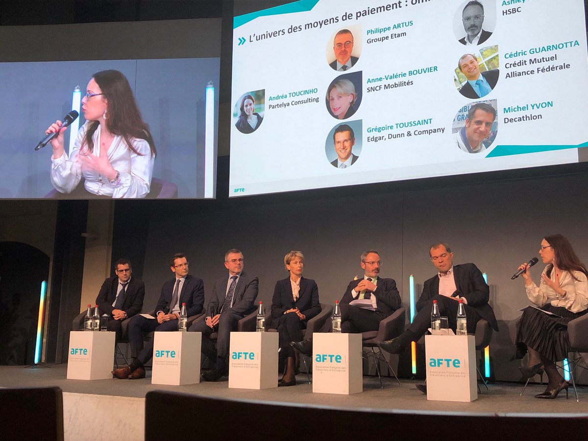 #JAFTE2019
⁦<a href="/AToucinho/">Andrea Toucinho</a>⁩ 
#Paiements 
Omnicanal is king pour répondre au besoin du client de + en + mobile pour ses achats et le paiement