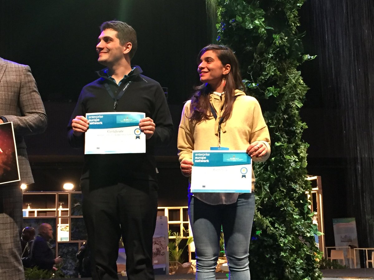 EuropeBrux's tweet image. And the winners of ⁦@EEN_EU⁩ #pitching session at ⁦@GSTICseries⁩ even are: ⁦@cypheme⁩ and ⁦@Volpy_Fr⁩