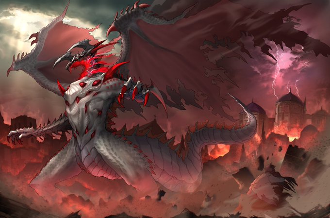 #あなたの世界観を語る見た人もやる
最近はキャラクター中心ですけどたまにモンスターも描いたりしてます 