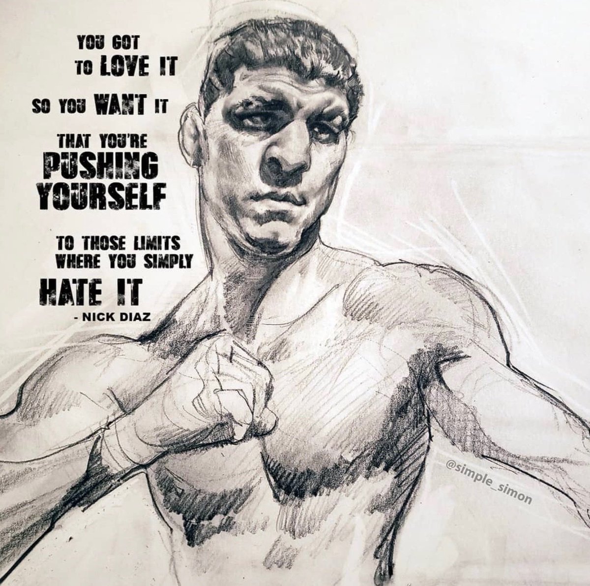 ThePeoplesMMA's tweet image. The Diaz Army General 
Art by @Simple_Simon (On I.G.)
#UFC #TeamMMA4LIFE #NickDiazArmy
#PeoplesMMA #NickDiaz #WMMA #MMA