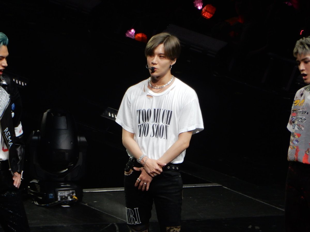 ohcurlee's tweet photo. What can I do when I love this human being so much.. I can't believe even after 8 years of stanning I still get surprised whenever he makes me feel things that's out of this world! 

@superm #Taemin #SHINee #SuperM #SuperMinNYC #SuperMinMSG #Wearethefuturetour  #SuperMinNewYork https://t.co/3WEnwNo2SX