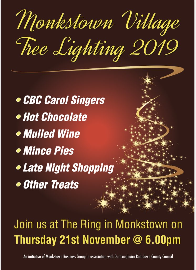 LorraineHallFG's tweet photo. More great Christmas activities happening locally this week! Come along if you can. #monkstown @DLRCCC https://t.co/Edso43huSl