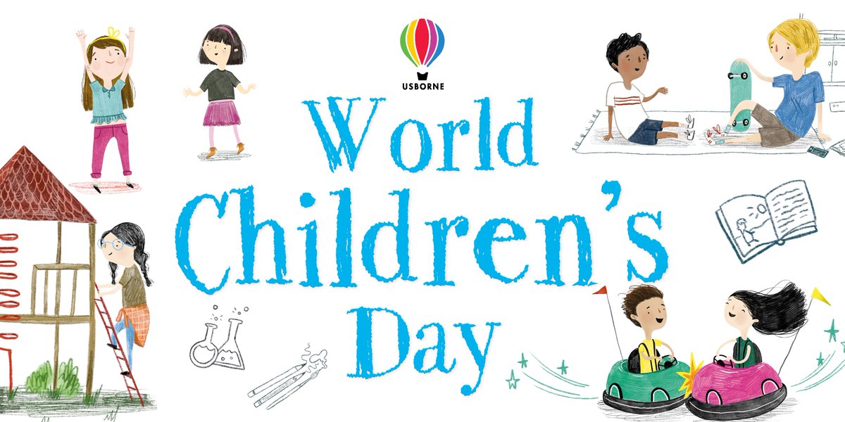 #WorldChildrensDay is all about supporting children to lift their voices and claim their rights, and we’re firm believers that every child has the right to experience that magic moment when they first connect with a story. How are you celebrating the children in your life today?