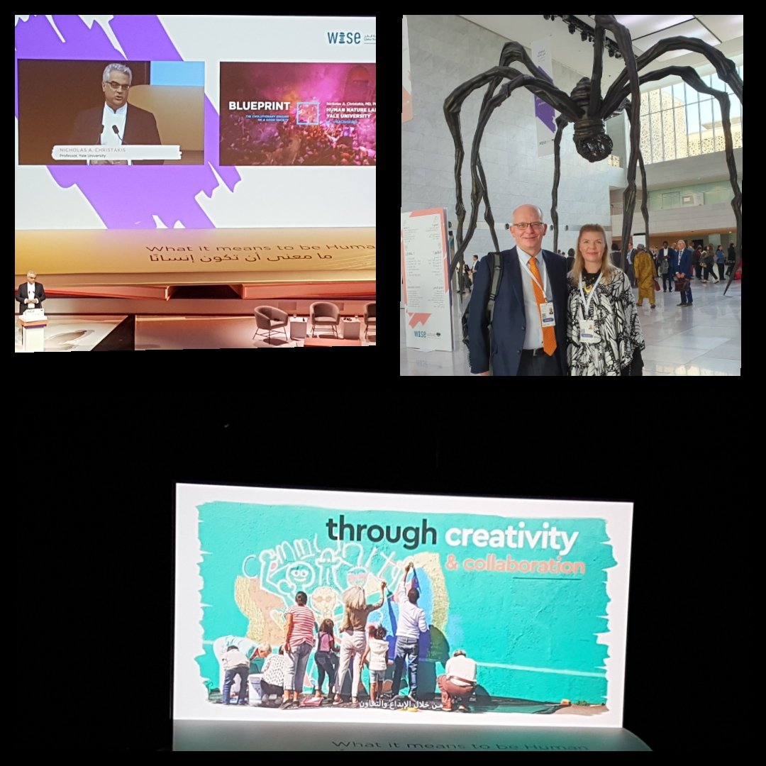 pauliinaholm's tweet photo. Rethinking and Unlearning in #wise2019 #keepupgrading #wiseqatar #co-learning #relearn https://t.co/nOgRKhEQVc