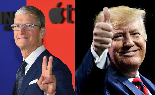 Unlikely "bromance" with Tim Cook as Trump set to visit Apple plant.https://www.ndtv.com/world-news/unlikely-bromance-with-tim-cook-as-us-president-donald-trump-set-to-visit-apple-plant-2135528 …