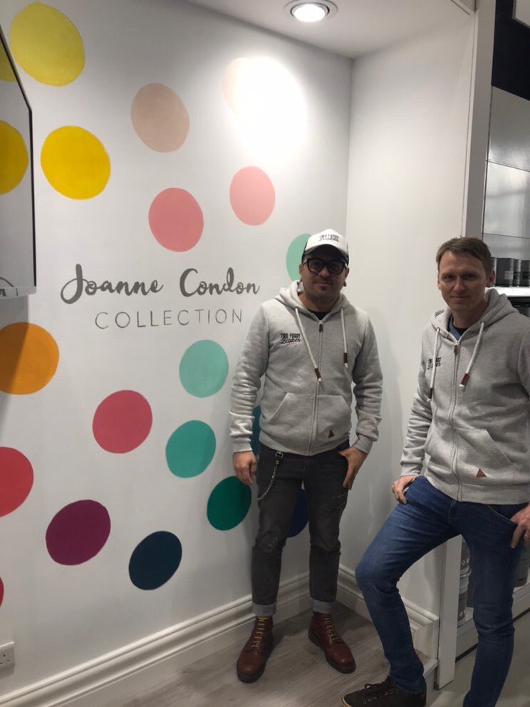 Look the <a href="/TwoFussyBlokes/">Two Fussy Blokes®</a> <a href="/ButlerandDunne/">ButlerandDunne</a>  in the Joanne Condon wall in <a href="/CarlowPaintHub/">The Paint Hub</a> !! I’m printing it a1 and framing it and hanging it my house