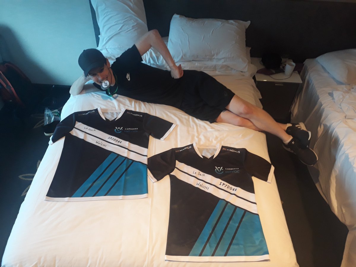 Canberra Havoc (@canberrahavoc) on Twitter photo To celebrate our runners up placement over the weekend in Auckland, we are proud to announce that thanks to <a href="/MagnusApparel/">♕︎Victor♕︎</a> we will be giving away two jerseys signed by the players! All you need to do is retweet and follow <a href="/CanberraHavoc/">Canberra Havoc</a> to enter! Good Luck! To celebrate our runners up placement over the weekend in Auckland, we are proud to announce that thanks to <a href="/MagnusApparel/">♕︎Victor♕︎</a> we will be giving away two jerseys signed by the players! All you need to do is retweet and follow <a href="/CanberraHavoc/">Canberra Havoc</a> to enter! Good Luck!