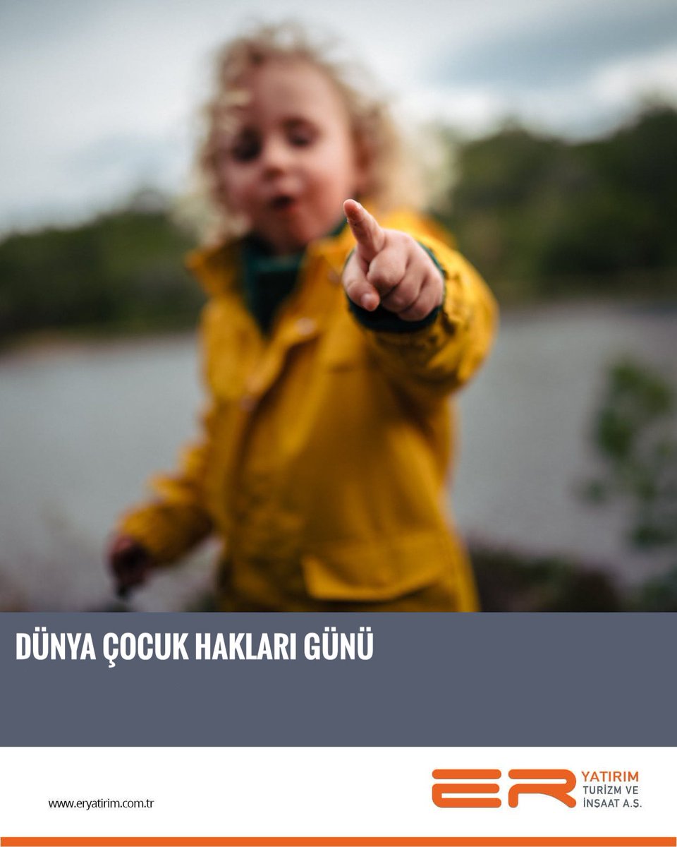 Güven içinde yaşamak her çocuğun öncelikli hakkıdır. 

20 Kasım Dünya Çocuk Hakları Günü kutlu olsun.   

#DünyaÇocukGünü