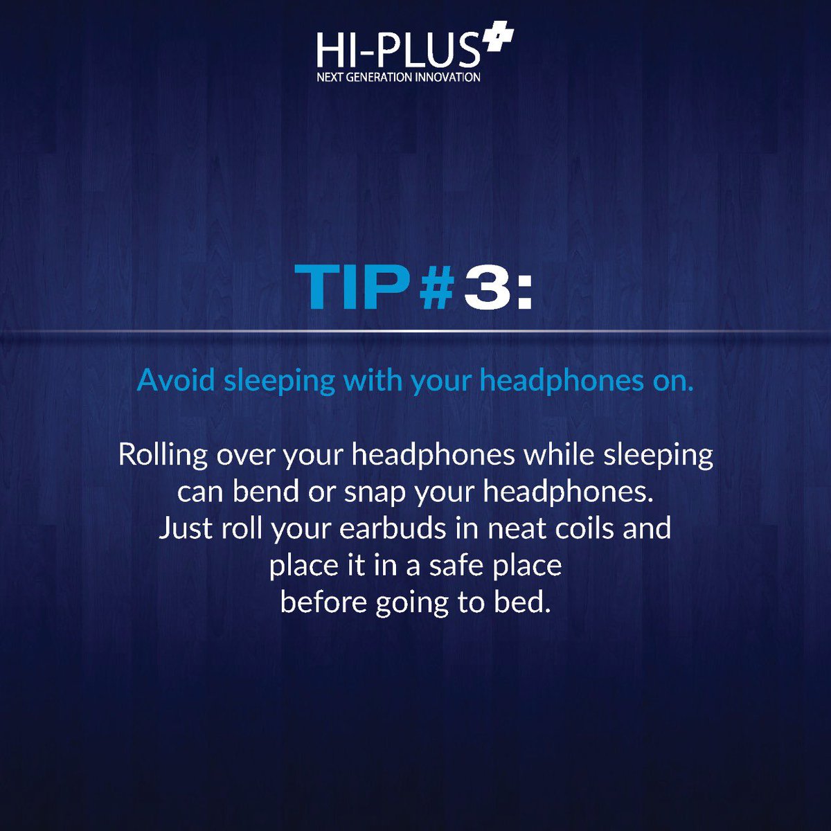 🎧 Want your earphones to last longer? 
🎧 Want them to emit super clear sound for years?

Then here are a few tips that might help you maintain your earphones and increase their longevity. Take a look!👇🏻

#HiPlus #Kolkata #Earphones #TipsForTheDay