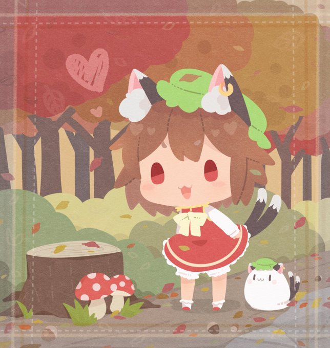 「橙(東方プロジェクト)」の画像/イラスト/ファンアート(古い順)