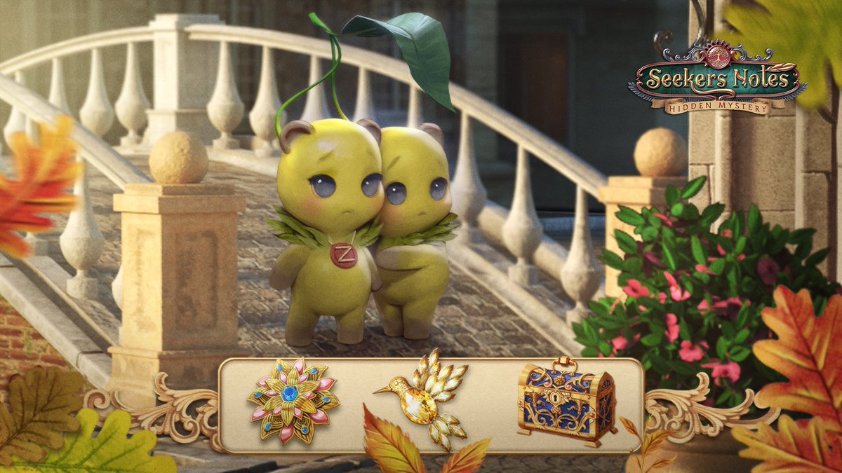 The Olive Sisters adore being sad! If you run into them, you could easily catch the sorrow virus.
#Retweet this post to banish the Olive Sisters! 
Get a chance to be one of 15 lucky #Seekers to earn these awesome rewards: a Golden Luck, a Golden Heritage, and a Gold Hummingbird.