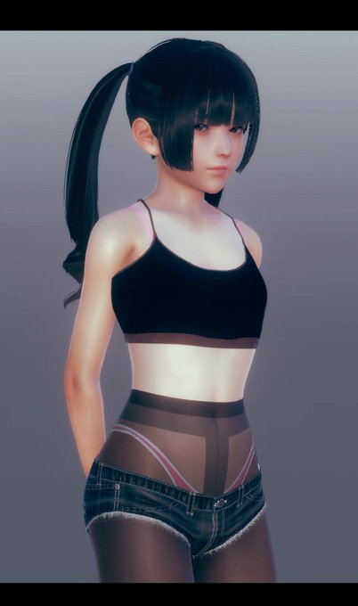 AI少女。
senさんがキャラメイクしたらこんな感じ(*'з`)

#AI少女 