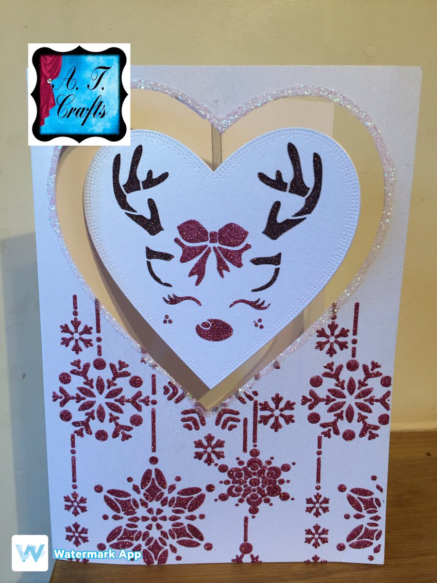 Good morning here are some for my samples for the #glitztcraft show on #createandcraft yesterday