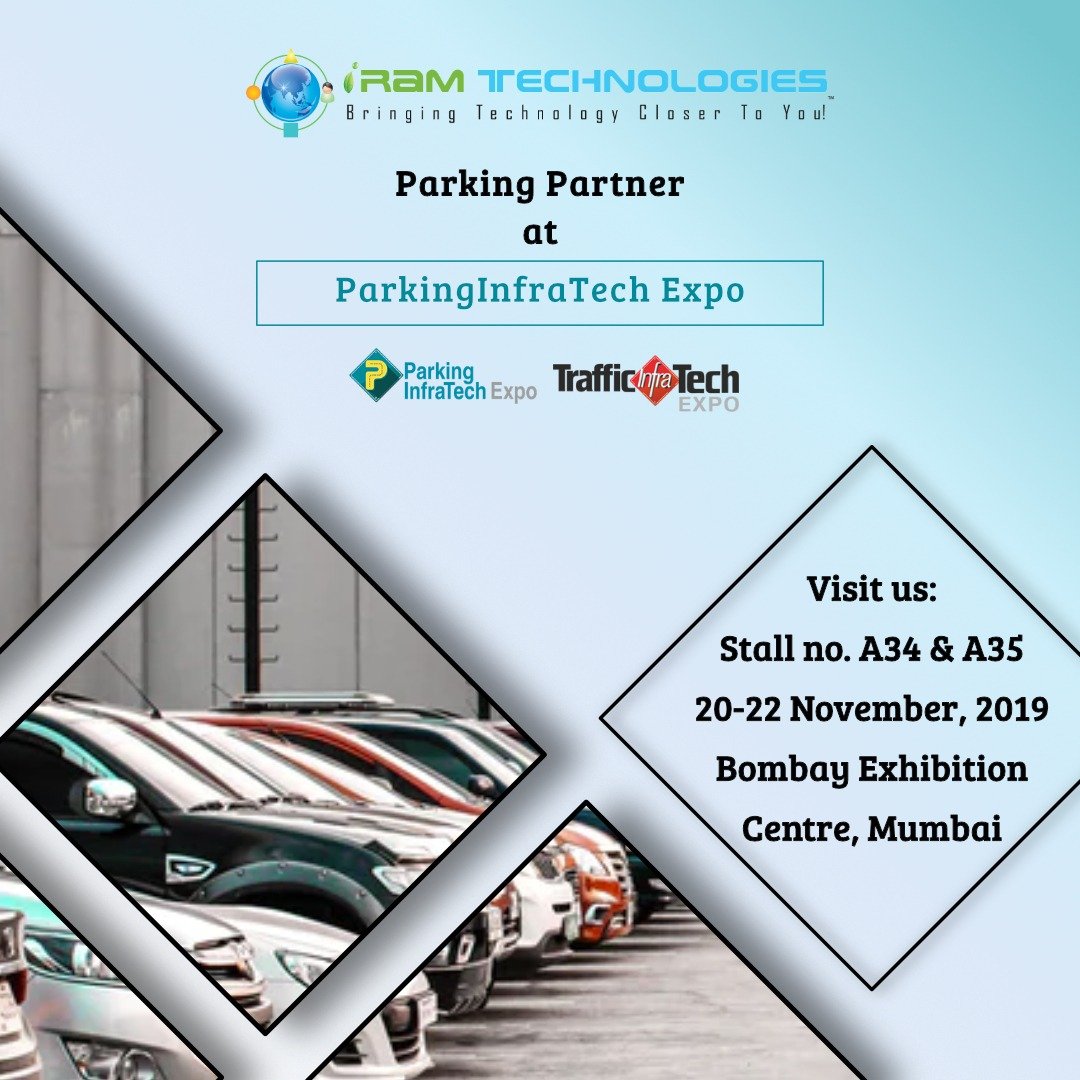 iRamTechnology's tweet photo. The Expo starts today and we are so excited to be here!!
#Parkinginfratech #Trafficinfratech https://t.co/ofDdTWOrBh