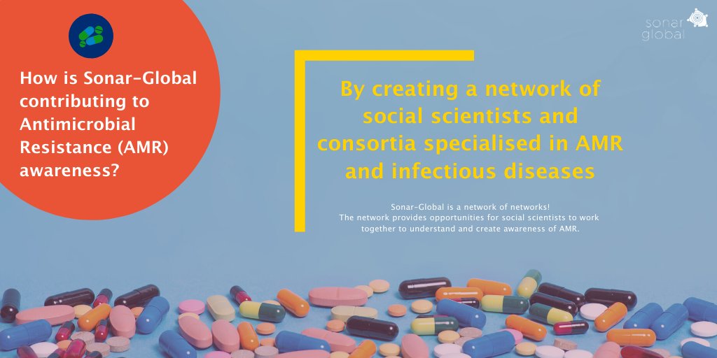 This week is #WorldAntibioticsAwarenessWeek! <a href="/SonarGlobalEU/">Sonar-Global</a> is creating a #socialsciences network for #infectiousdisease &amp; #AMR. We work together to understand, create awareness of &amp; educate about #AMR.

Join the network by subscribing  
➡ bit.ly/37l0Sav