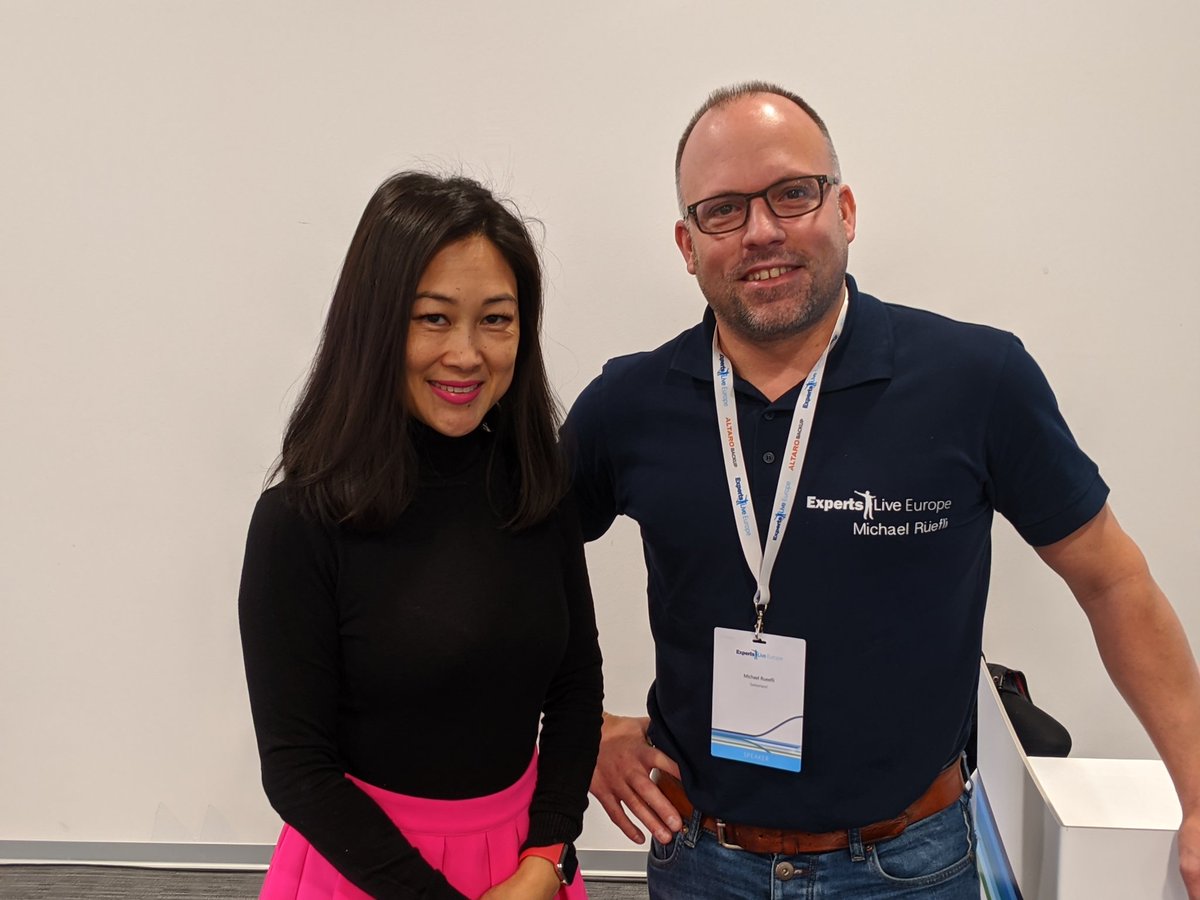 pzerger (@pzerger) on Twitter photo It's <a href="/exchangegoddess/">Exchange Goddess lives</a> and <a href="/drmiru/">Michael Rueefli</a> talking #cloud governance, rounding out the pre-day sessions! #ExpertsLiveEU It's <a href="/exchangegoddess/">Exchange Goddess lives</a> and <a href="/drmiru/">Michael Rueefli</a> talking #cloud governance, rounding out the pre-day sessions! #ExpertsLiveEU