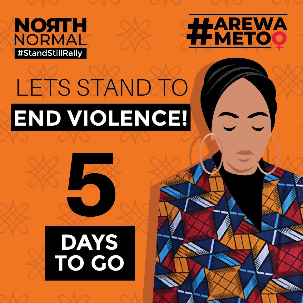 As we countdown to the day of the #NorthNormal Standstill, This campaign seeks to highlight the prevalence of Gender based violence in Northern Nigeria. This visual was inspired by <a href="/asmaugs/">Asmau Sani</a> &amp; her brilliant spoken word that addresses social rot. #ArewaMeToo #16DaysOfActivism