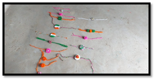 CASPIndia's tweet photo. Rakshabandhan festival was celebrated in the Lakadiya REC center on the 14th of August. The children were given an understanding about Rakshabandhan and its importance, the rakhis were made by the children and the festival was celebrated. https://t.co/LluT47JBFM