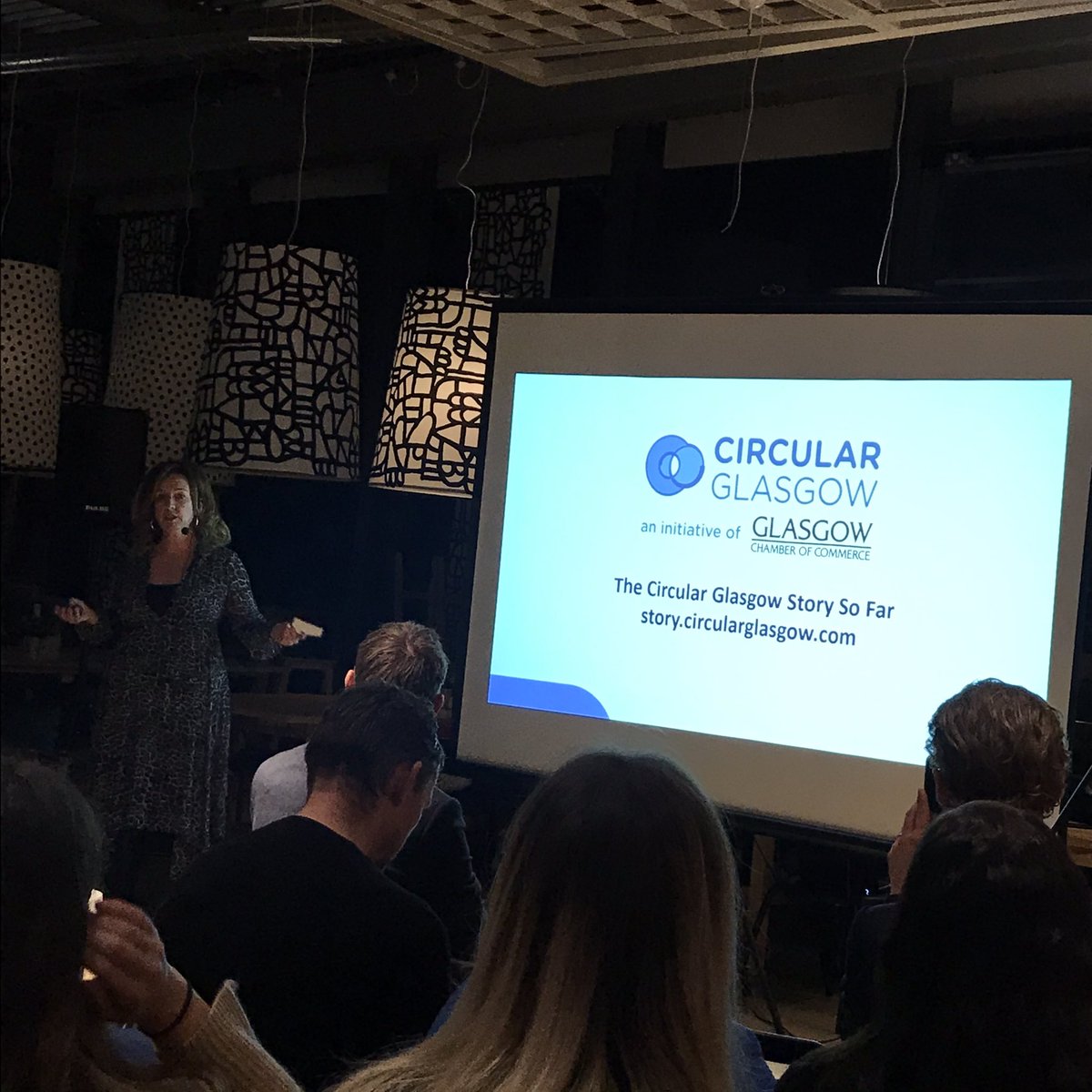 CoffeeGlasgow's tweet photo. Thanks to @CircularGlasgow for a great event with inspiration from #circularikea #livelagom and @LWARB ahead of #COP26 https://t.co/2RCPTw2nJH