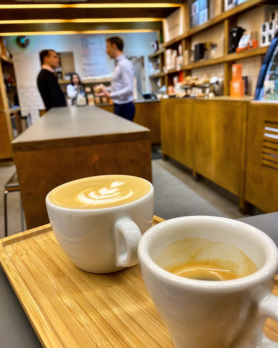workflowcoffee's tweet image. Delicious start to the day with a tasting set of Buku Sayisa @coffeeangel SAS