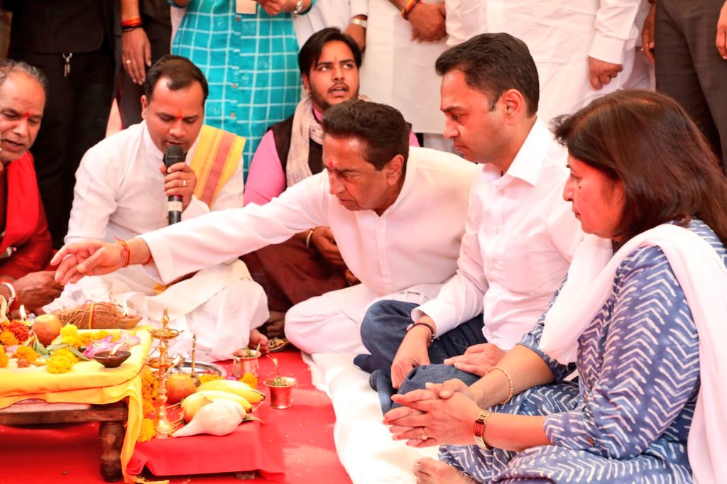 Kamal Nath tweet media
