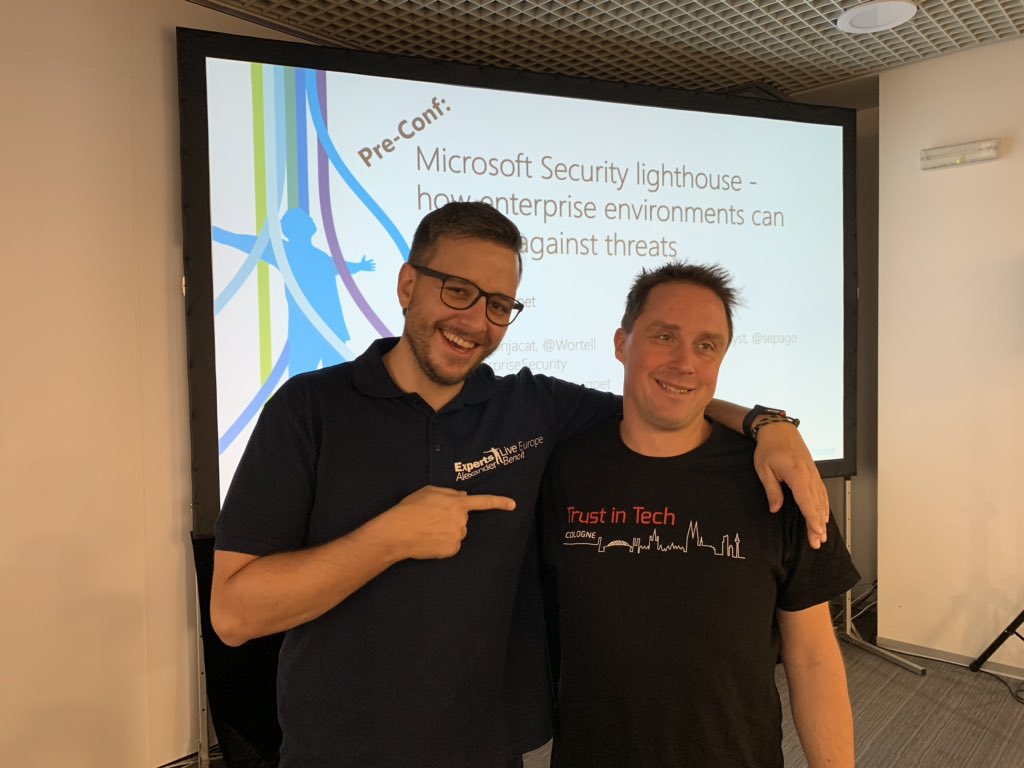 ITPirate's tweet image. Great support at #ExpertsLiveEU in #Prague for our #TrustInTechCGN !! Thanks a lot @PROVPWR !!!