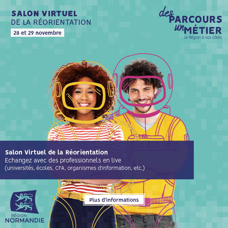 📱Forum en ligne de la réorientation 
📅28 &amp; 29 nov
Vous êtes étudiant.e.s et vous vous questionnez sur votre orientation ? Connectez-vous en live pendant 2 jours avec les université, CFA, écoles et organismes d’information.
#enseignementsup #reorientation
