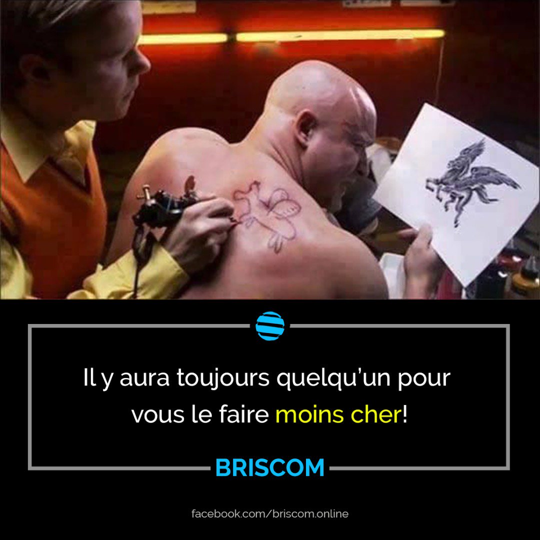 BriscomBF's tweet photo. Ce n'est pas parce que c'est moins cher que c'est bon! Optez pour la #qualité, pas la #gratuité https://t.co/fKRKxpqnLV