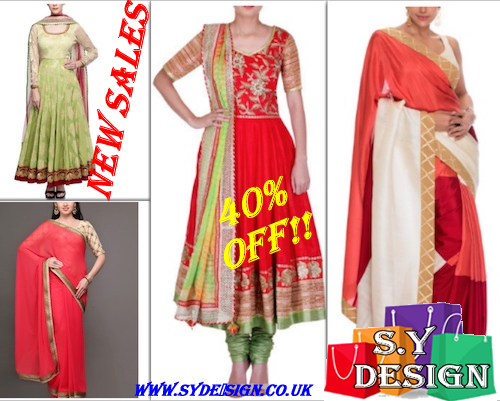 SYdesign10's tweet photo. We got new sales for 40% on women's diwali clothing #40percentageoff #Newsales #The100th https://t.co/SUF84Va2Wo
